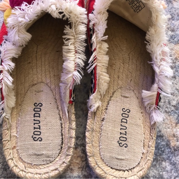 Soludos Coco Pompom espadrille mules - Picture 5 of 7